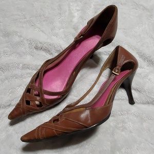 🔥3/$20   Brown leather Pump